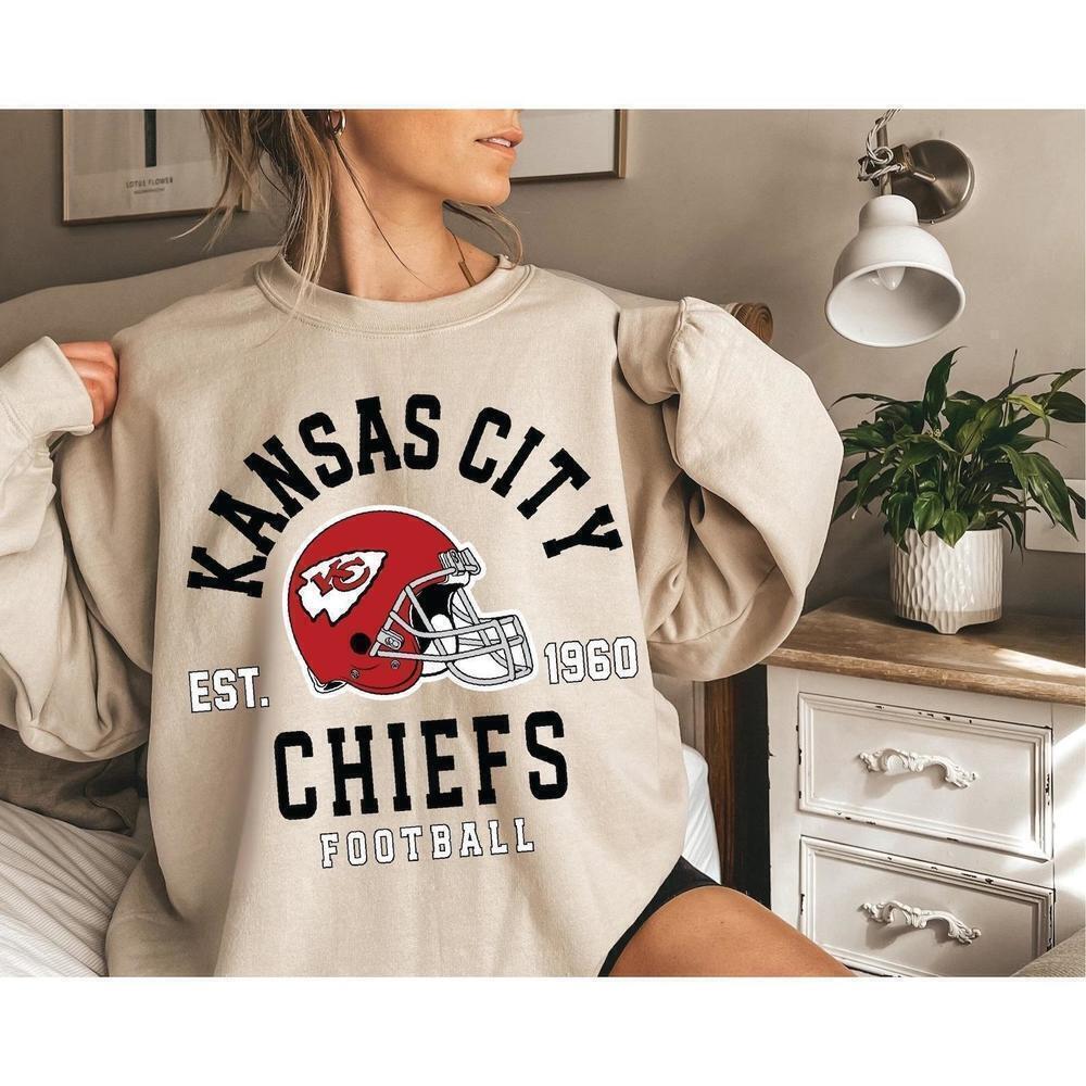 Kansas City Chiefs Est 1960 Football Retro Fan Gift Sweatshirt